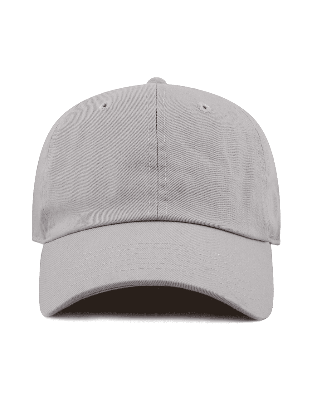 grey baseball cap cotton